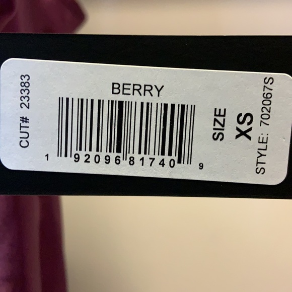 purple silk slip dress - Picture 4 of 4